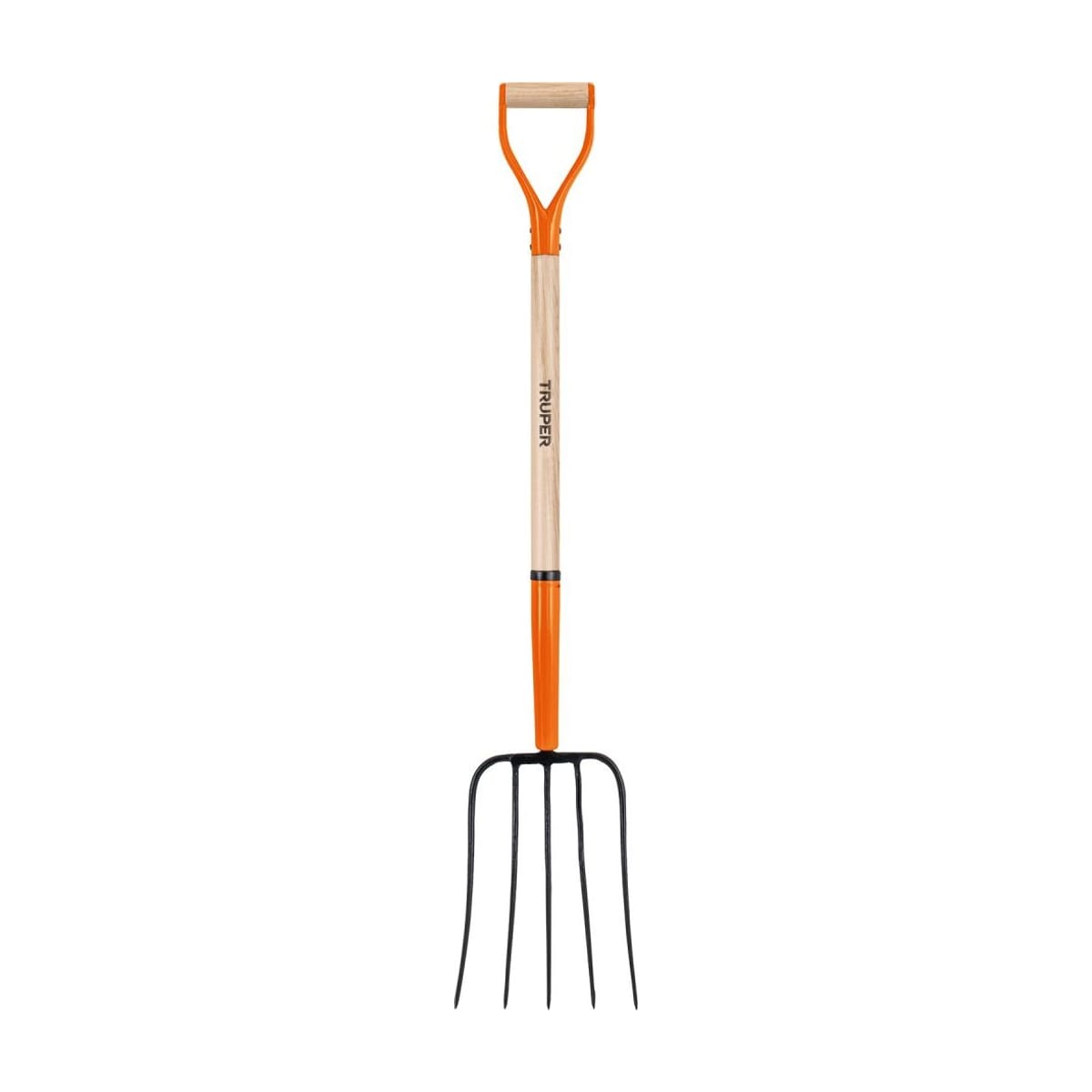 Horquilla 5 Dientes Cabo Madera C/Puño 86cm BPJ-5C - Truper