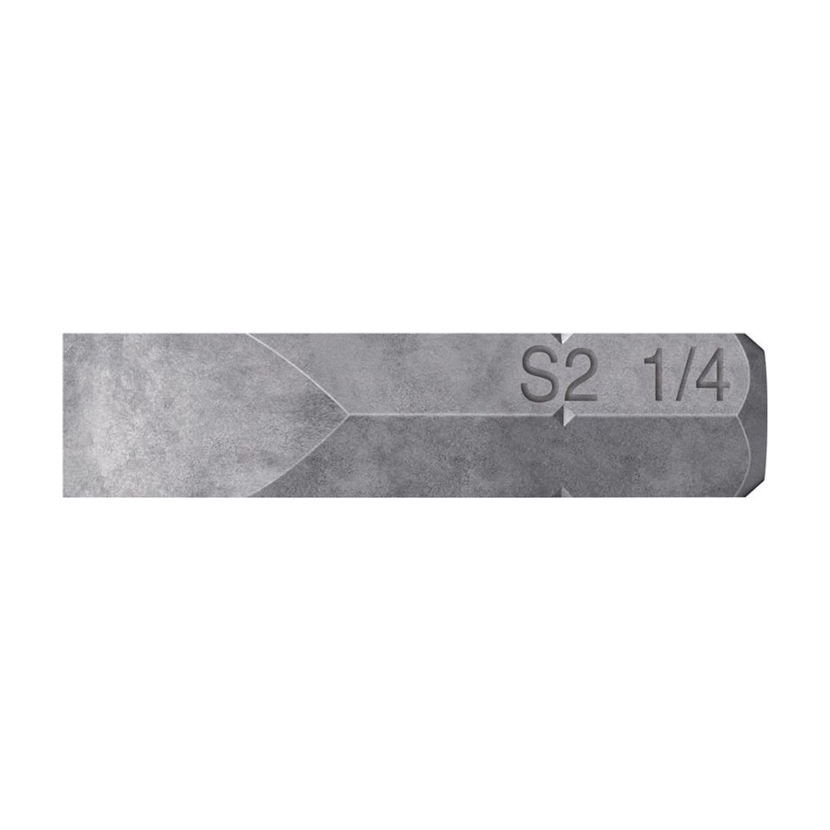 Puntas Planas 1/4 25mm x5 PUDE-3125 - Truper