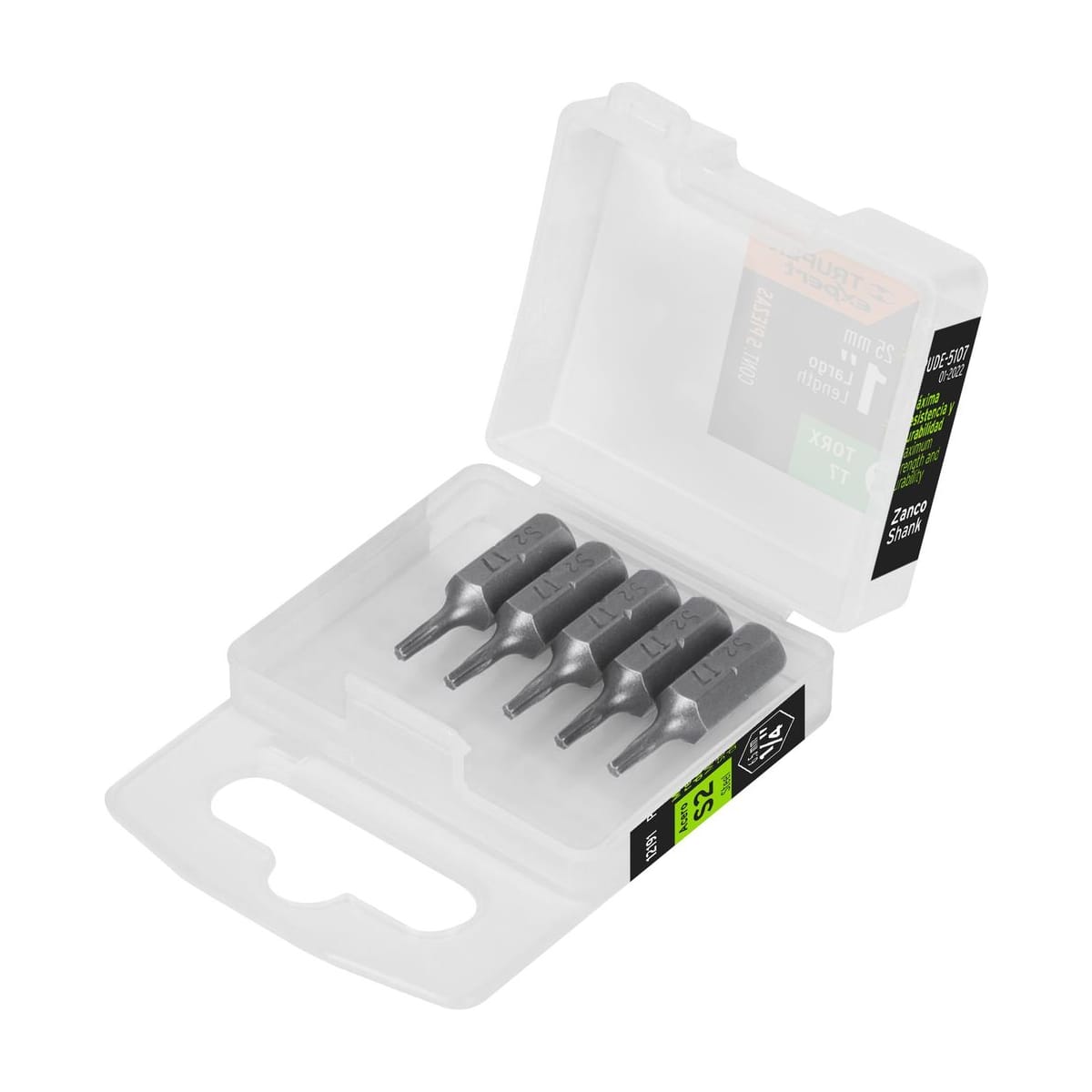 Puntas Torx T7 25mm x5 PUDE-5107 - Truper