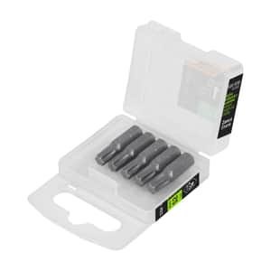 Puntas Torx T30 25mm x5 PUDE-5130 - Truper