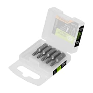 Puntas Torx Seguridad T20 25mm x5 PUDE-6120 - Truper