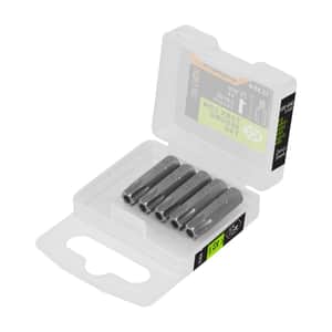 Puntas Torx Seguridad T40 25mm x5 PUDE-6140 - Truper