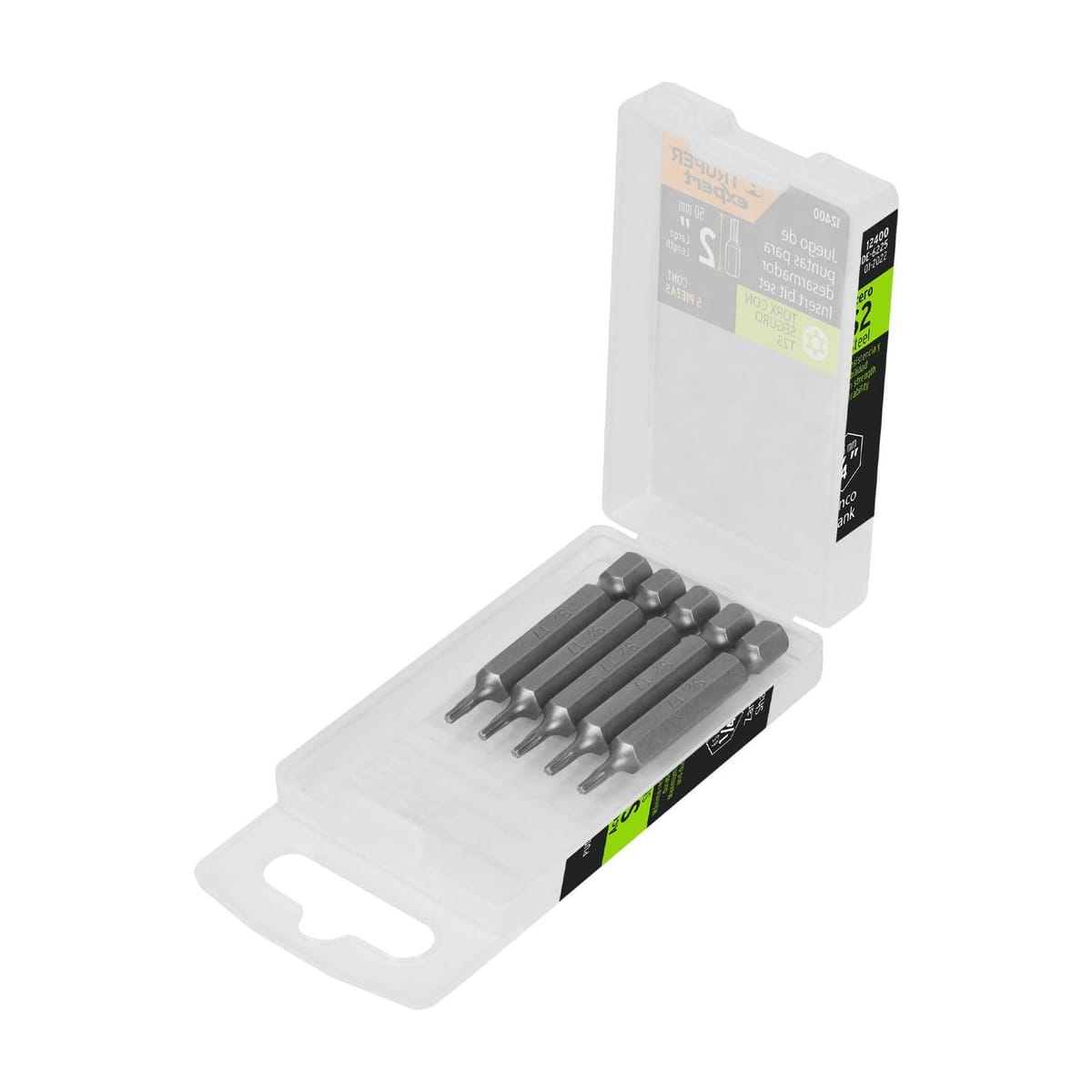 Puntas Torx Seguridad T25 50mm x5 PUDE-6225 - Truper