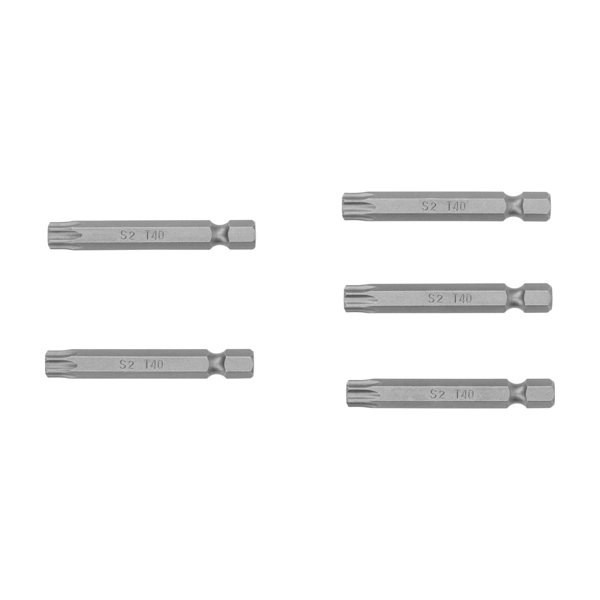 Punta Torx T40 con Seguro Larga 50 mm x5 12485 - Truper