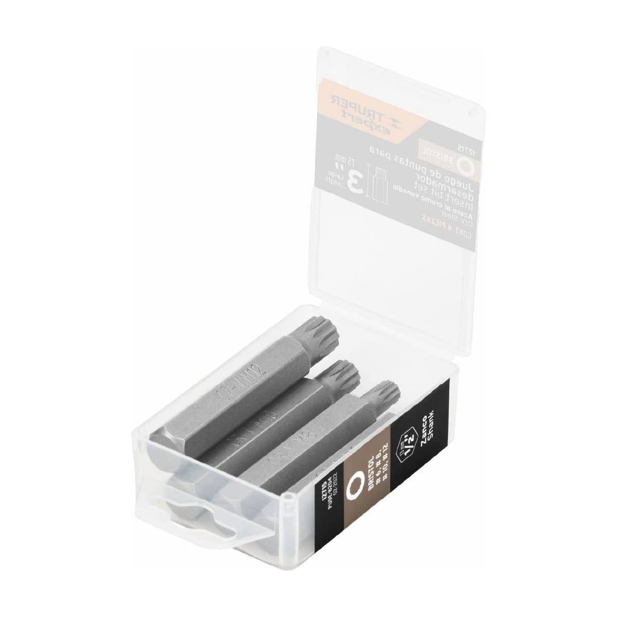 Juego de 4 Puntas Multiestría Bristol M6-M12 12715 - Truper