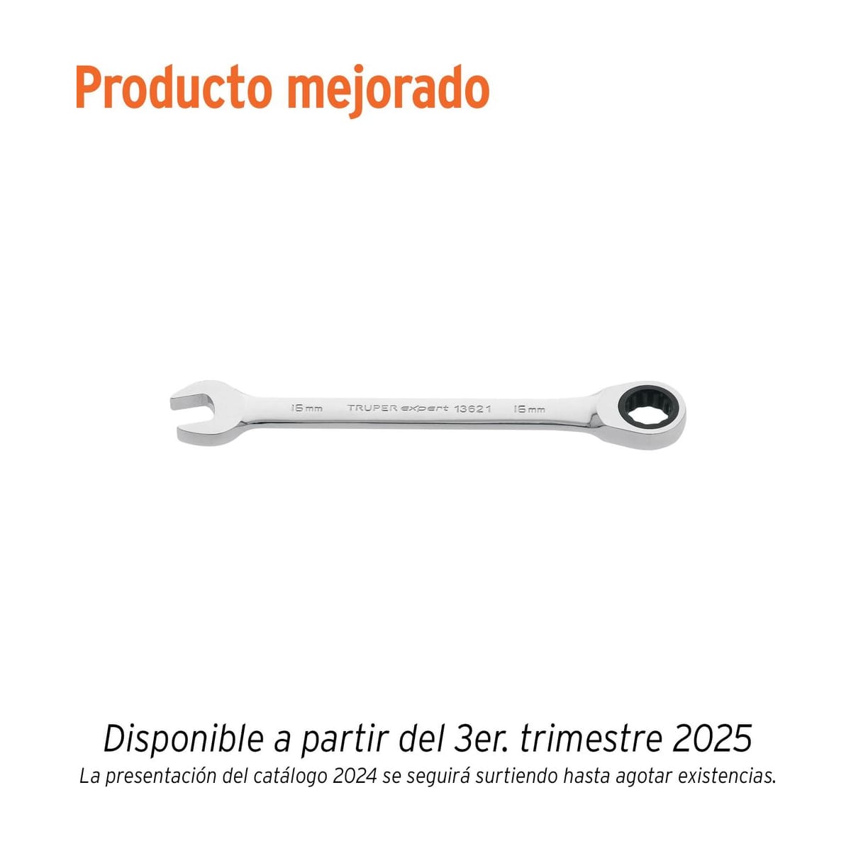 Llave Combinada Matraca 16mm 13621 - Truper