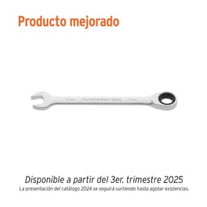 Llave Combinada Matraca 17mm 13622 - Truper