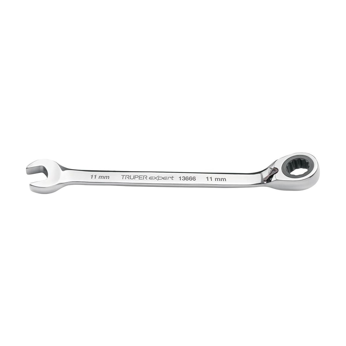 Llave Combinada Con Crique Reversible 11 MM LL-2011MXR - Truper