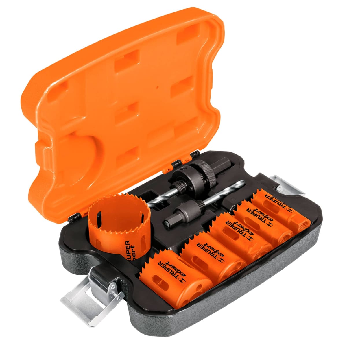 Juego de 6 Sierras Copa Bimetal + 2 Mandriles KITB-6 - Truper