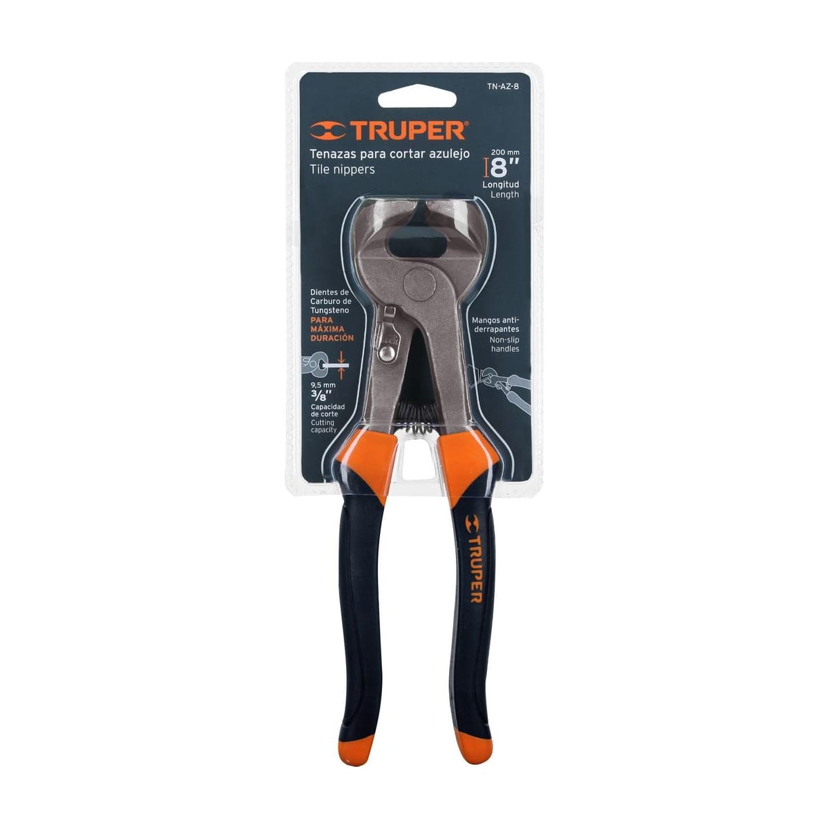 Tenaza para Azulejista 8" (20cm) TN-AZ-8 - Truper
