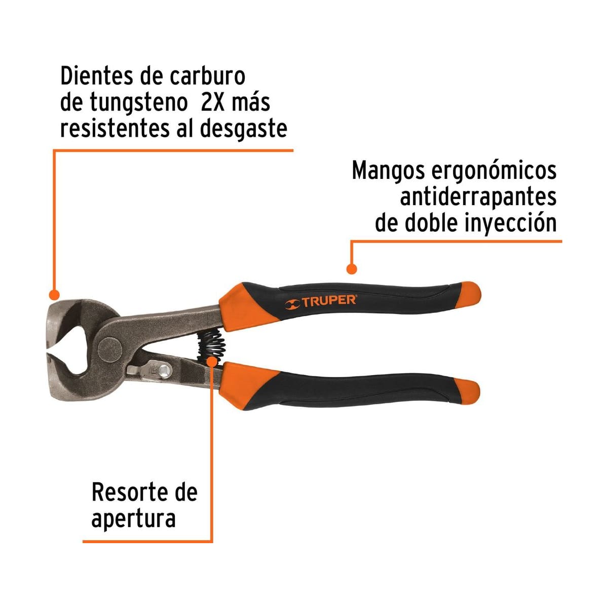 Tenaza para Azulejista 8" (20cm) TN-AZ-8 - Truper