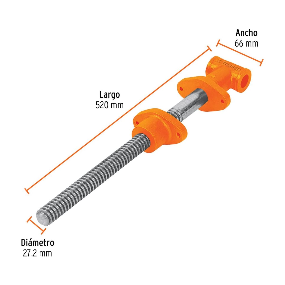 Tornillo de Carpintero Apertura 16" (41cm) TC-16 - Truper