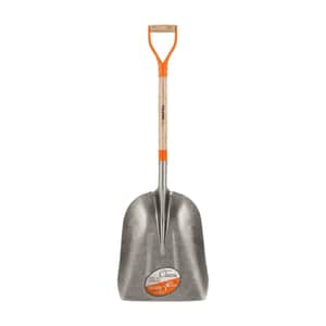 Pala Ancha 36cm Cabo Madera Puño Y PCAY-G - Truper