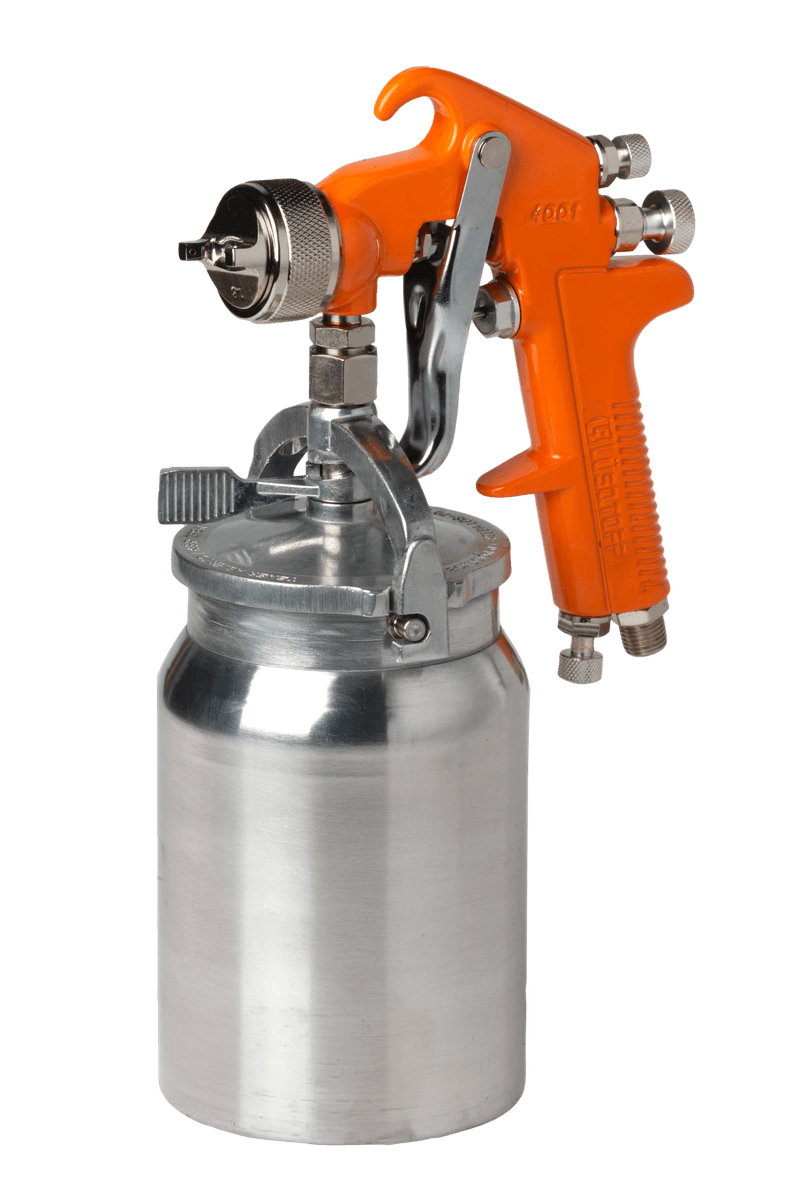 Pistola de Pintar HVLP Succión 1.8mm Vaso 1L 882S2 - Lusqtoff
