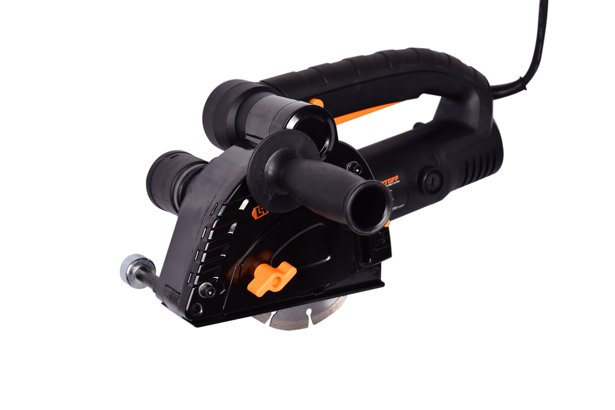 Acanaladora Pared 1500W 8500 RPM Profundidad 29mm Ancho 30mm + 2 Discos Diamante 125mm ACPL1500-9 - Lusqtoff