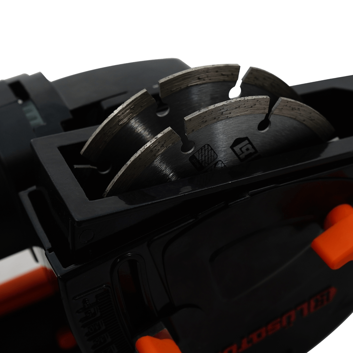 Acanaladora Pared 1500W 8500 RPM Profundidad 29mm Ancho 30mm + 2 Discos Diamante 125mm ACPL1500-9 - Lusqtoff
