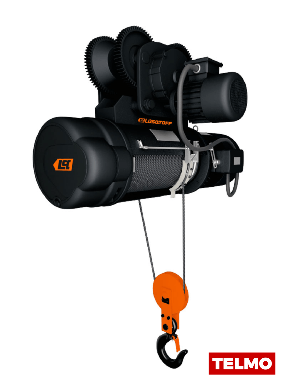 Aparejo Eléctrico Traslación 3TN 5.5HP AEL3000-9 - Lusqtoff, foto real