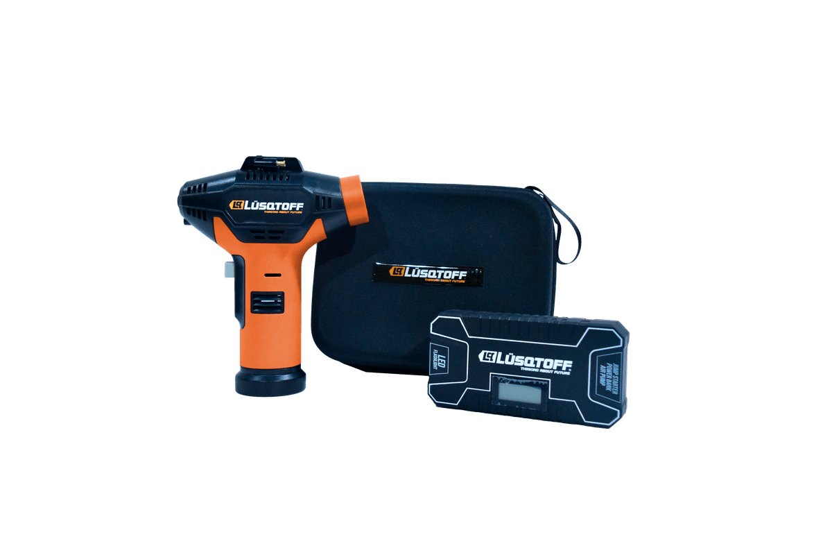 Arrancador E Inflador Portátil 12/18V 150PSI AI150L-8K - Lusqtoff