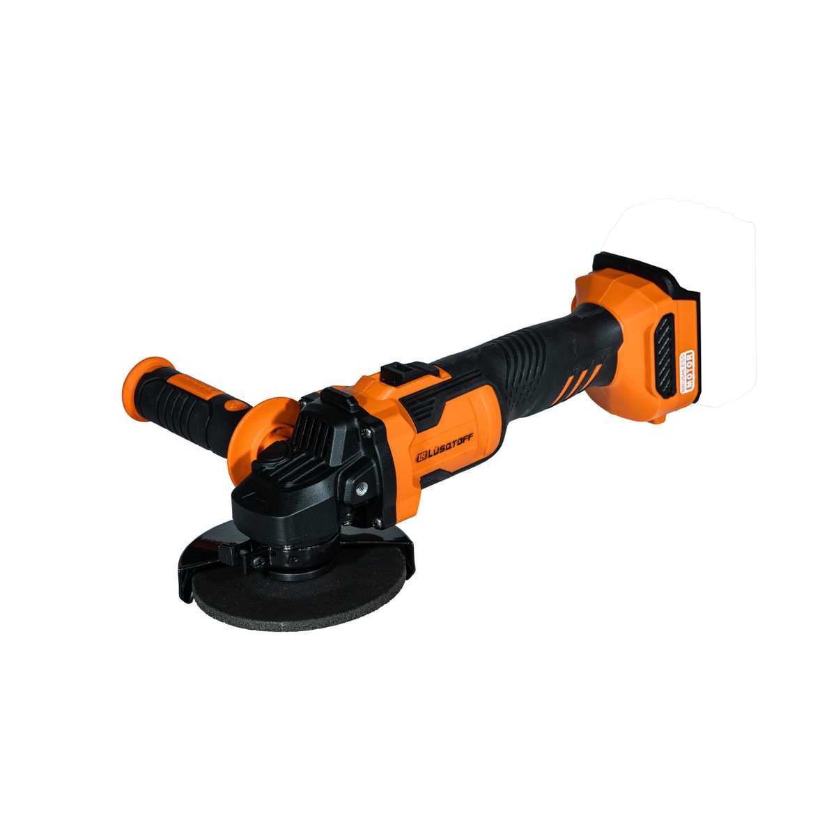 Amoladora Angular A Batería Brushless 18V 115mm 4 1/2" 8000 RPM Sin Batería + Disco + Mango AML115-8B - Lusqtoff