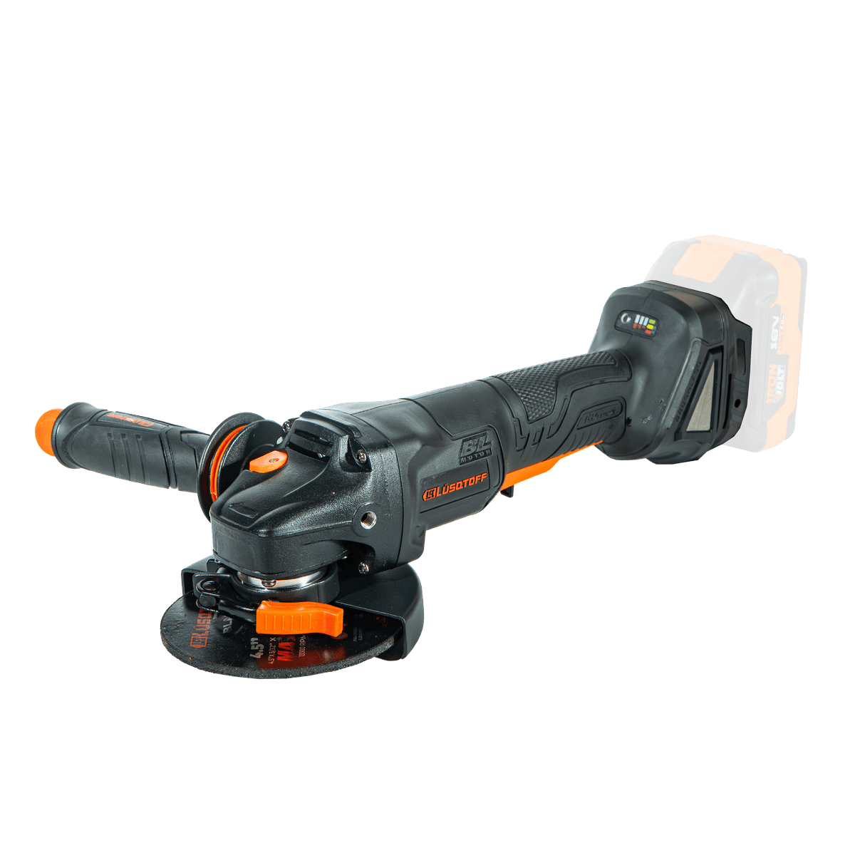 Amoladora Angular A Batería Brushless 18V 115mm AML115-9B - Lusqtoff
