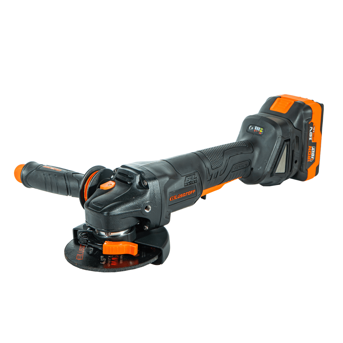 Amoladora Angular A Batería Brushless 18V 115mm AML115-9B - Lusqtoff