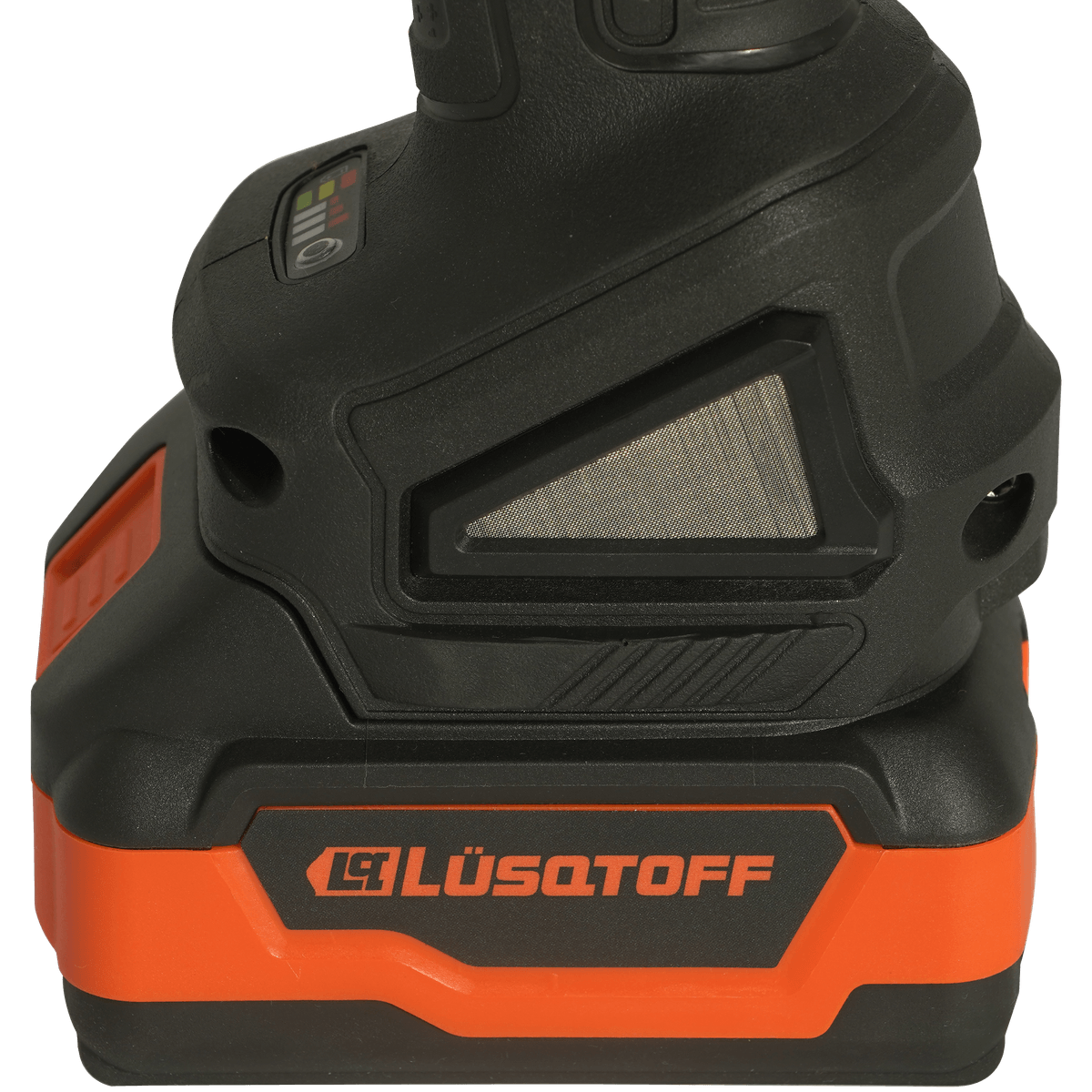Amoladora Angular A Batería Brushless 18V 115mm 4 1/2" 8500 RPM + 2 Baterías 4Ah + Cargador + 2 Discos + Maletín AML115-9BK - Lusqtoff
