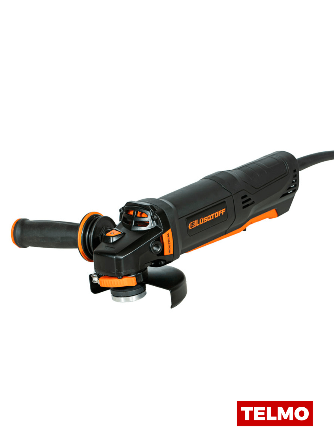 Amoladora Angular 1300W 125mm 5" 11000 RPM M14 Gatillo Hombre Muerto Cable 4m AML1300-10 - Lusqtoff, foto real