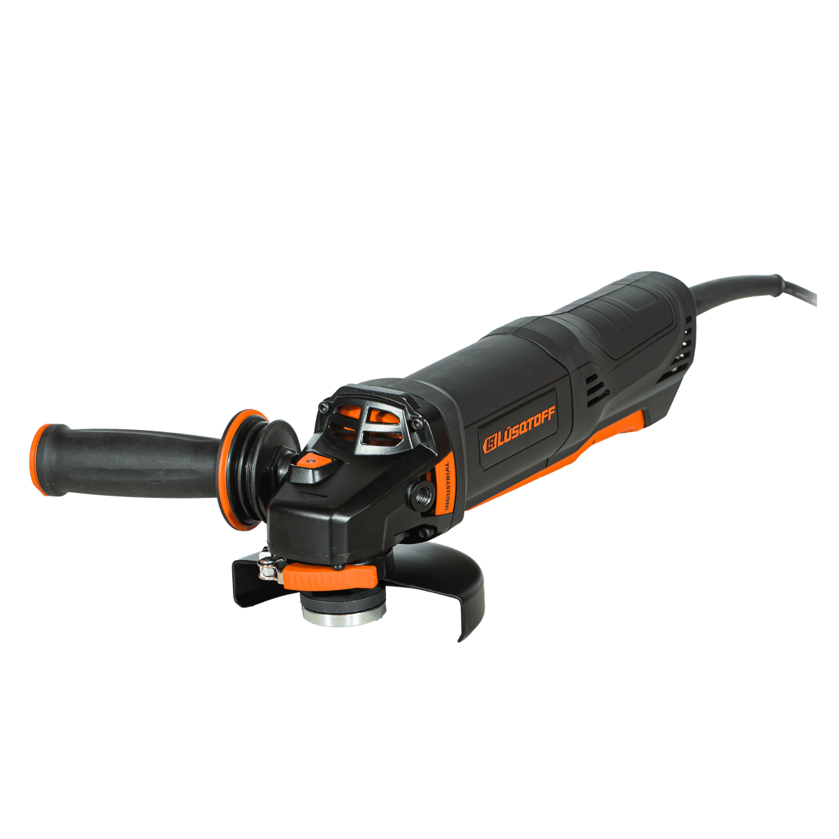Amoladora Angular 1300W 125mm 5" 11000 RPM M14 Gatillo Hombre Muerto Cable 4m AML1300-10 - Lusqtoff