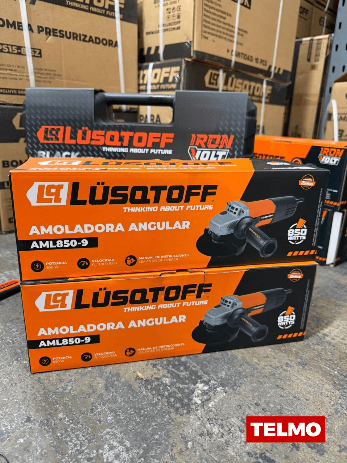 Amoladora Angular 850W 115mm AML850-9 - Lusqtoff