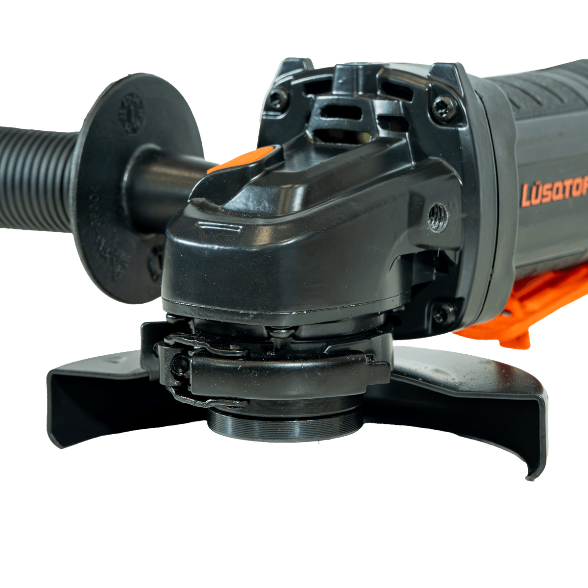 Amoladora Angular 900W 125mm 5" 12000 RPM Gatillo Hombre Muerto + Mango + Guarda AML900-9 - Lusqtoff