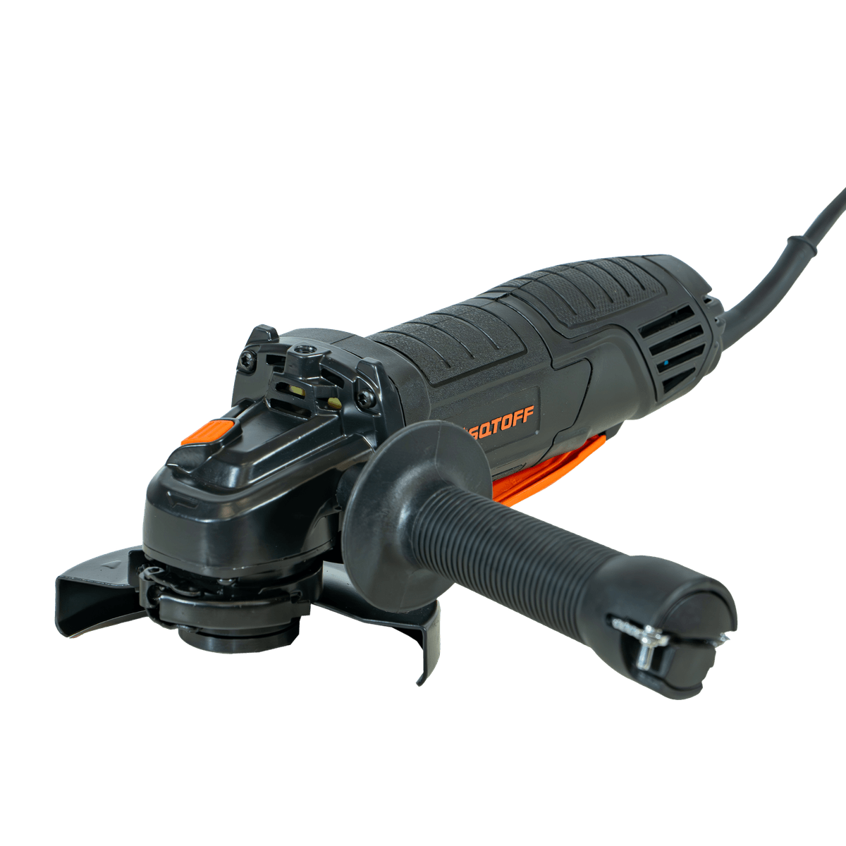 Amoladora Angular 900W 125mm 5" 12000 RPM Gatillo Hombre Muerto + Mango + Guarda AML900-9 - Lusqtoff