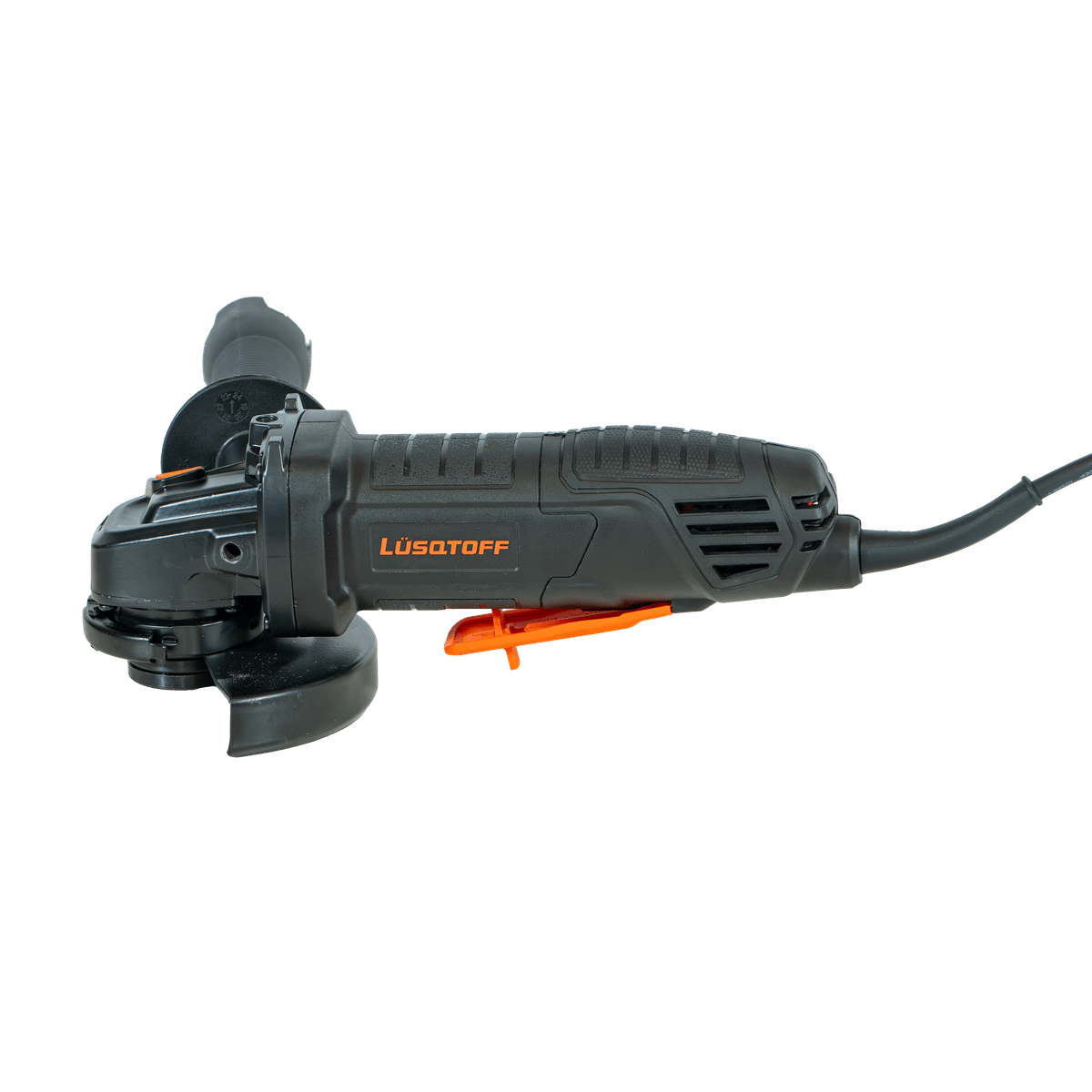 Amoladora Angular 900W 125mm 5" 12000 RPM Gatillo Hombre Muerto + Mango + Guarda AML900-9 - Lusqtoff