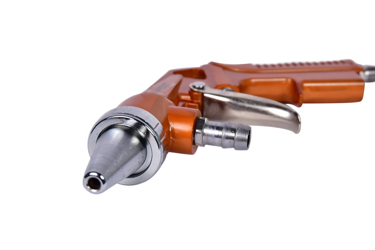 Pistola Arenadora Neumática 120 PSI Boquilla 6,3mm Consumo 280 l/min Entrada 1/4 Manguera de Succión ANL120-8A - Lusqtoff