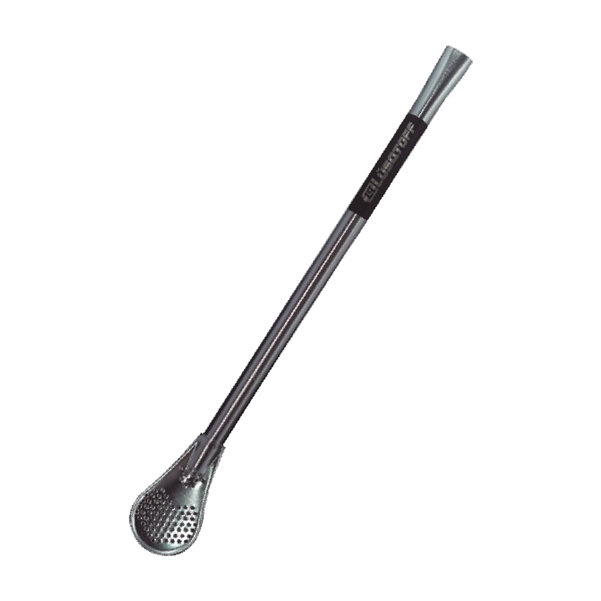 Bombilla Mate Pico Pala Acero Inoxidable Caño Liso 18cm BOML18-9 - Lusqtoff