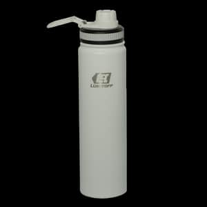 Botella Térmica 750ml Acero Inoxidable 12hs Frío Calor Gancho Transporte Blanca BOTL750-8B - Lusqtoff