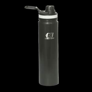 Botella Térmica 750ml Acero Inoxidable 12hs Frío Calor Gancho Transporte Negra BOTL750-8N - Lusqtoff