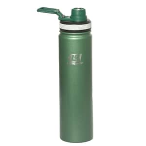 Botella Térmica 750ml Acero Inoxidable 12hs Frío Calor Gancho Transporte Verde BOTL750-8V - Lusqtoff