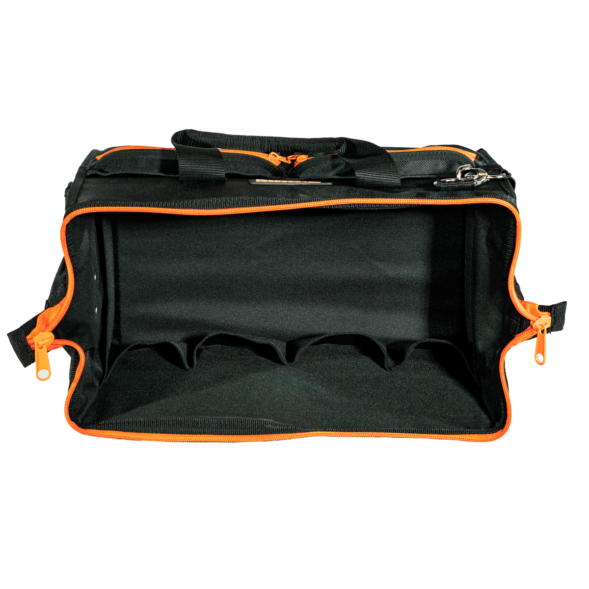 Bolso Trabajo Reforzado Black Series 45x35x15cm 14 Bolsillos Carga 15kg + Correa BRL14-9 - Lusqtoff