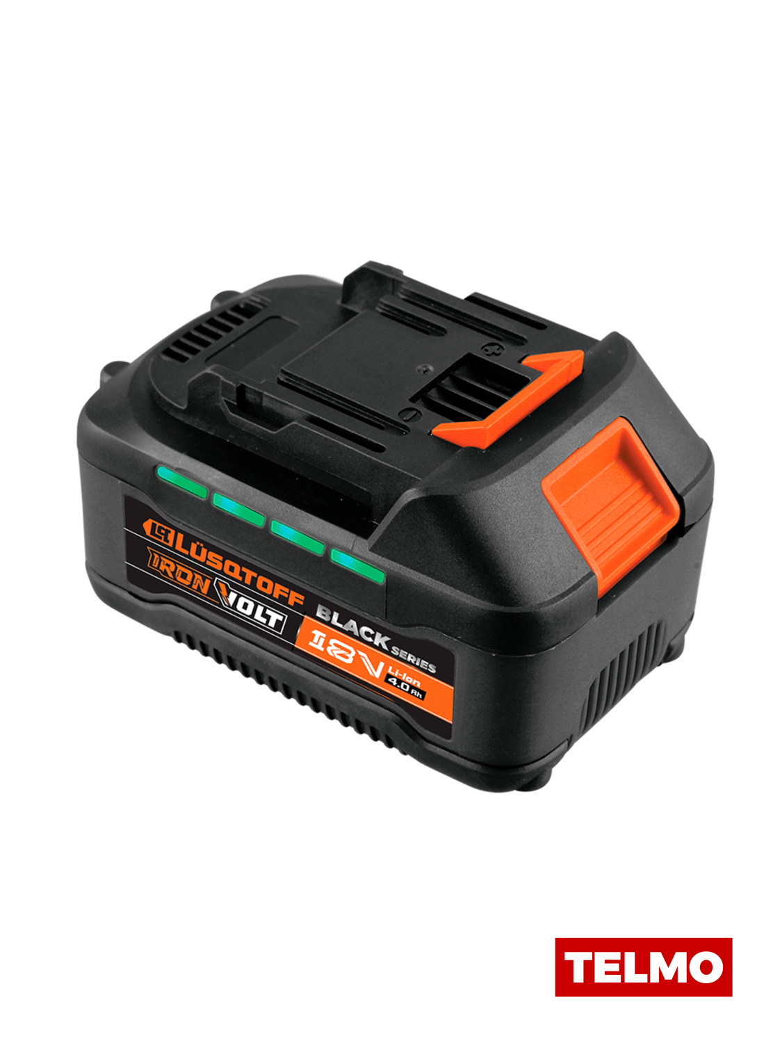 Batería 18V 4Ah Conector Tipo C Puerto USB Black Series BSB1840-9 - Lusqtoff, foto real