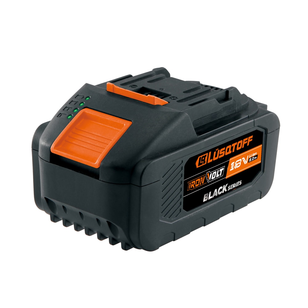 Batería 18V 8Ah Indicador Nivel Carga Black Series BSB1880-9 - Lusqtoff