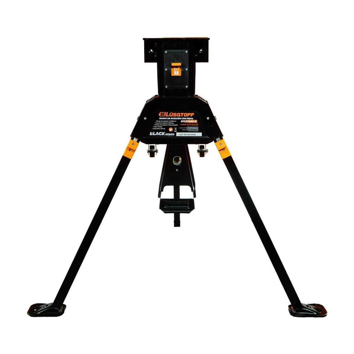 Banco de Sujeción con Pedal 3000kg BTLP1060-9 - Lusqtoff