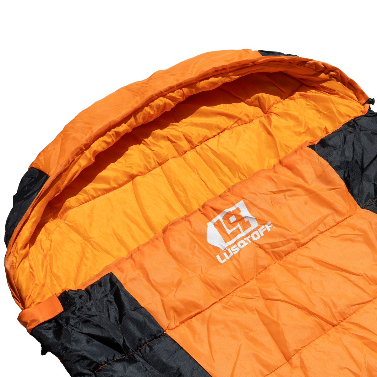Bolsa Dormir Térmica Impermeable 0°C Capucha Ajustable 190cm + Bolsa Compresora BVL1-8 - Lusqtoff