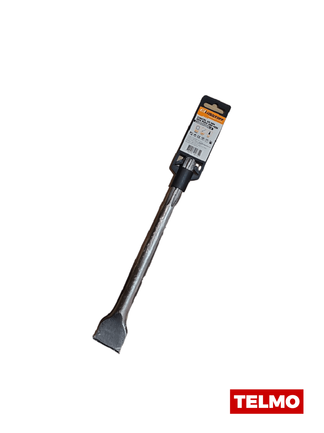 Cincel Pala SDS Max Ancho 40mm Largo 280mm Martillo Demoledor Rotomartillo CASDSM280L-9 - Lusqtoff, foto real