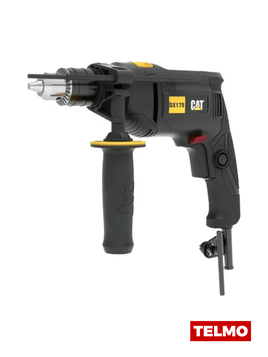 Taladro Percutor 600W Mandril Metálico 13mm Velocidad Variable Reversa DX175 - CAT