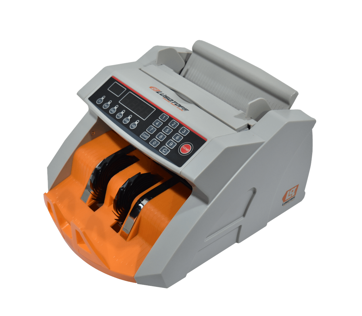 Contadora Billetes Detector UV MG 1000 Billetes/min Tolva 200 Billetes + Visor Externo CDBL50-7 - Lusqtoff