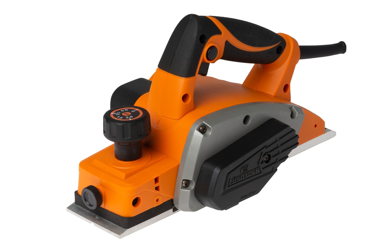 Cepillo Garlopa Eléctrico 620W Ancho 82mm Profundidad 2mm 16000 RPM + Guía Biselado + 2 Carbones CEL620-8 - Lusqtoff