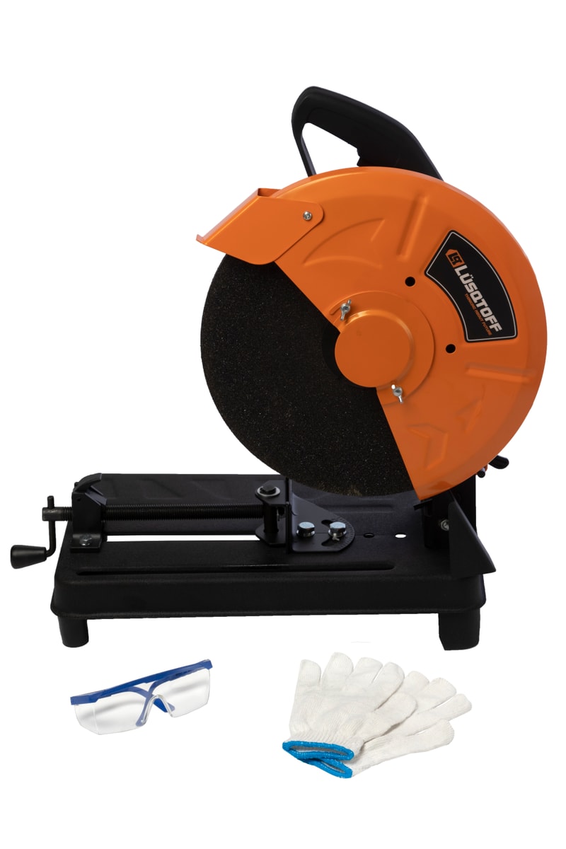 Sierra Sensitiva Banco 2000W 355mm Corte 0-45° + Disco CM-14K - Lusqtoff