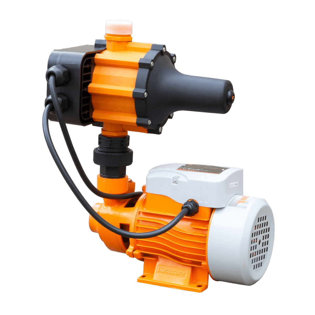 Bomba Centrífuga 1HP 750W 95L/min Altura 30m + Regulador Presión MPS-1 CPM158-C - Lusqtoff