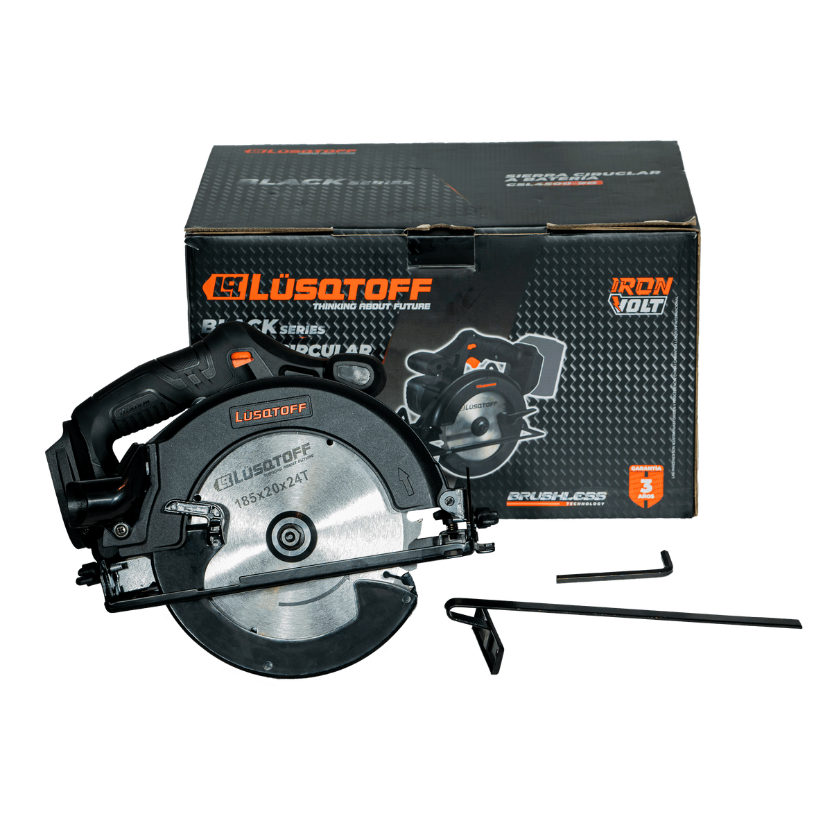 Sierra Circular A Batería Brushless 18V 185mm 4500rpm CSL4500-9B - Lusqtoff