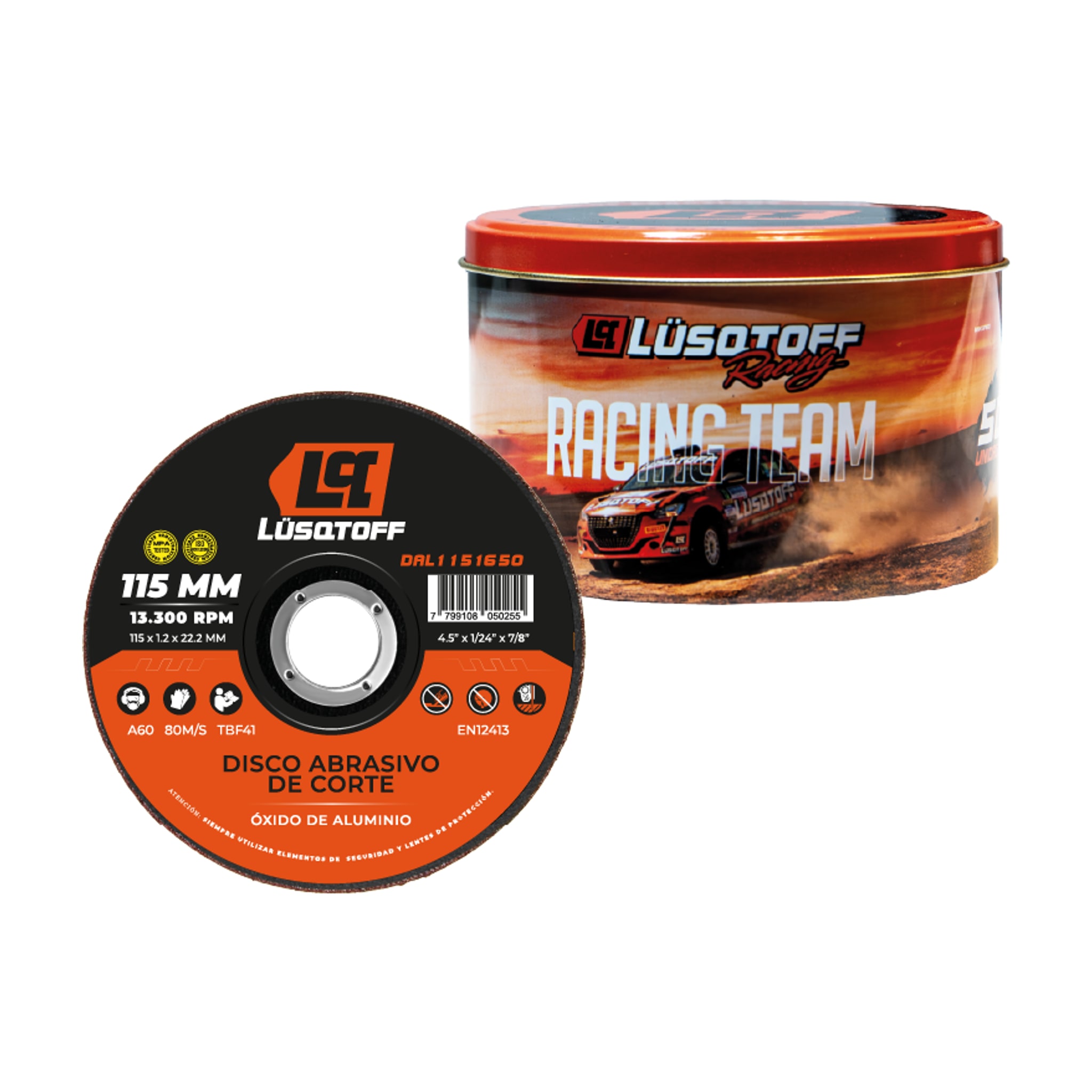 Discos De Corte 115x1,6mm x50 DAL1151650 - Lusqtoff